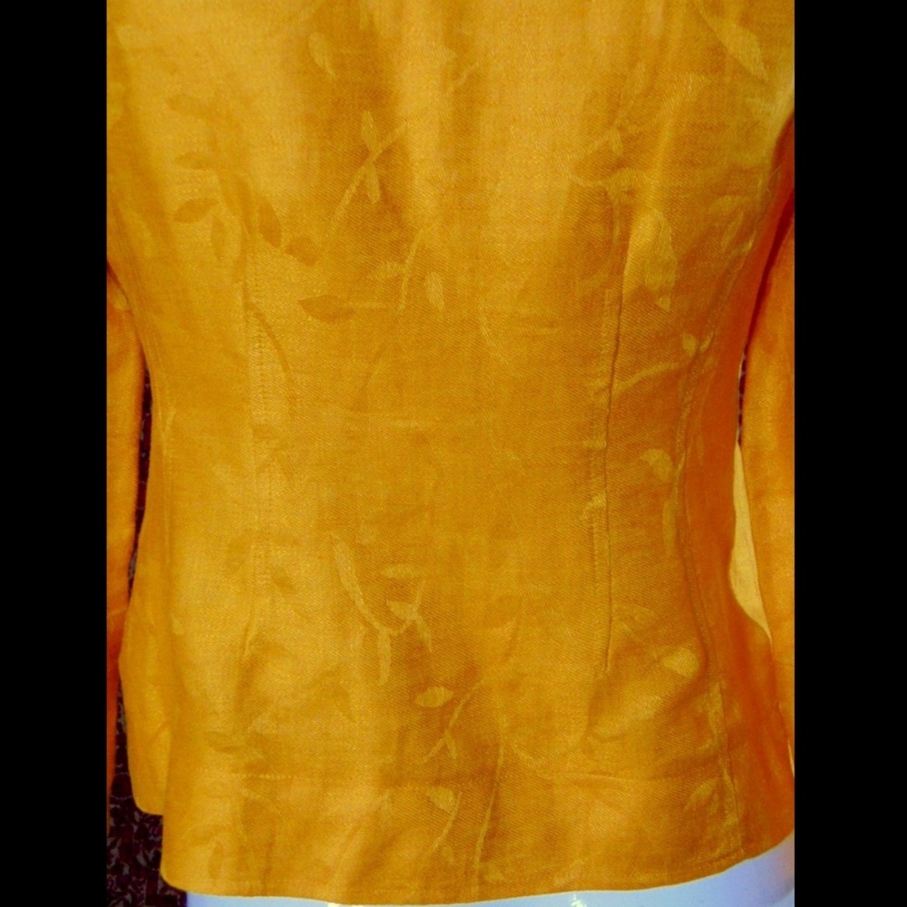 JONES NEW YORK PETITE Orange jacket 2P 💥 - Picture 6 of 8